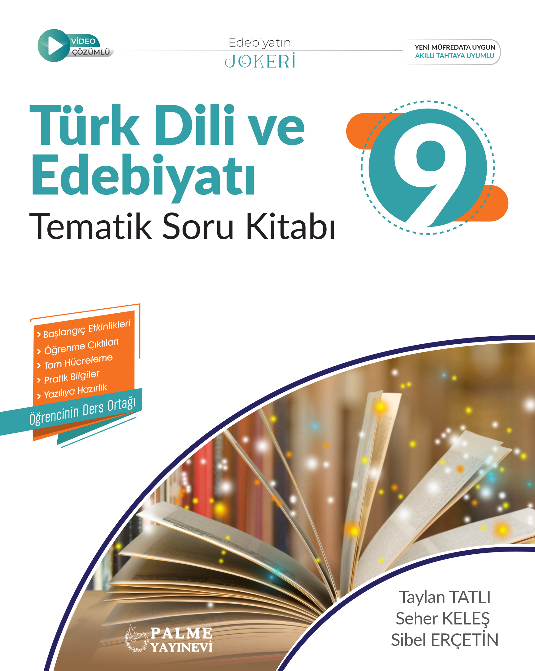 9. Sınıf TüRK Dı̇Lı̇ ve Edebı̇Yatı Tematı̇K Soru Kı̇Tabı kapak görseli